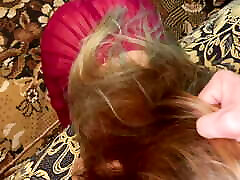 POV - upside down throat fuck and deepthroat No Mercy