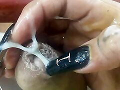 Sexy Shemale With big Cock Honey Cum and Piss