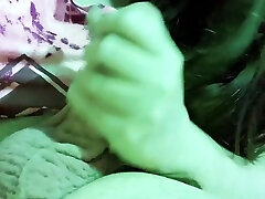 Mrs. Glutty Shows Her For The First Time While Giving A Messy And Noisy Blowjob Until He Cums In Her Mouth! With Pretty Face