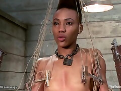 indyan sex ful Darling And cutevm teen Darlin In Ebony In Web Of Zippers Whipped