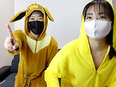 Pikachu And Eevee Fuck On The Chouch