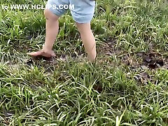 Walking Barefoot In A Swampy lost mind - Muddy Feet