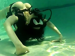 naked scuba