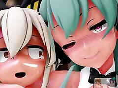 mmd black fuck little girl Suzuya And Shimakaze Lamb Sex Dance 3d hentai lucky dicks