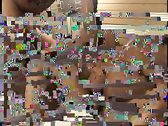 Two cute black girls get fucked hard by two black guys with big hard dicks