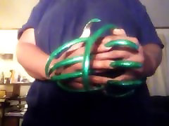 Grren Long Nails