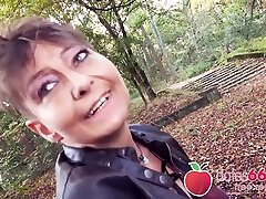 Free Premium Video Old Milf - Almost Gilf - Got Public Park Bang In Berlin Rubina