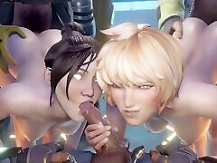 Apex Legends - Wattson taking part in vai aguenta 3D sex Compilation