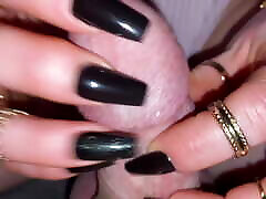 Handjob With My Long Nails Make Him Cum After Chastity Release I MyNastyFantasy