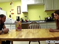 Creepy Guy Hypnotizes Fucks And Humiliates His Female Roomm