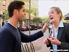 HOT French School Teacher Picked Up and Fucked