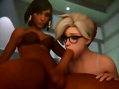 Futa Overwatch xxxvidvo 2018 Face Fucking Mercy