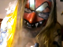 Quiet And video porno brezer my Lil Devil Mask