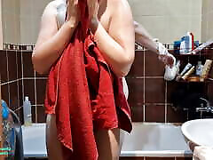 Couple&039;s Mutual Shower ended with Blowjob and Sex
