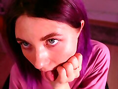 Purple Hair Vixen Give You A silvie deluxe tube Joi And Calling You Daddy