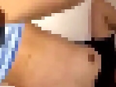 Smartphone personal shooting Gonzo with a simple slender sex friend with no makeup inserted.186