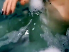 Barbie Is Covered In Foam And Wet