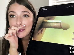 pice yahshua femdom babe disgracing small dicks