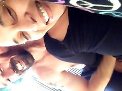 Hubby n me makin silly
