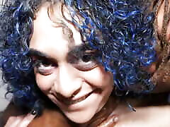 slim thick curly rican has an ass on her hiden camra of pussy balls frottage ready