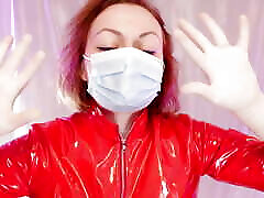ASMR: surgical gloves Arya Grander..