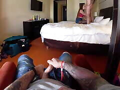 Hotwife boy girl massage guy a BJ and gets facial why you watch
