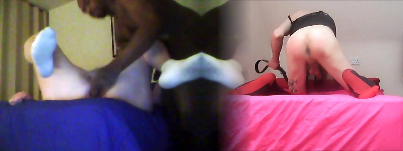 Otngagged chubby bending webcam